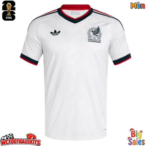 Mexico Replica Away Stadium Shirt World Cup 2026 Short Sleeve